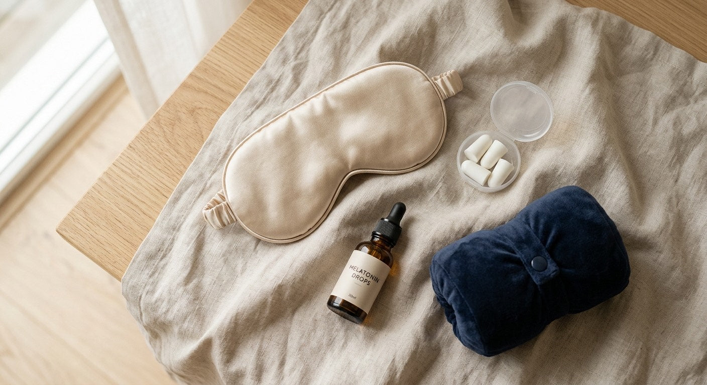 Kit viaggio per dormire bene: cosa mettere in valigia