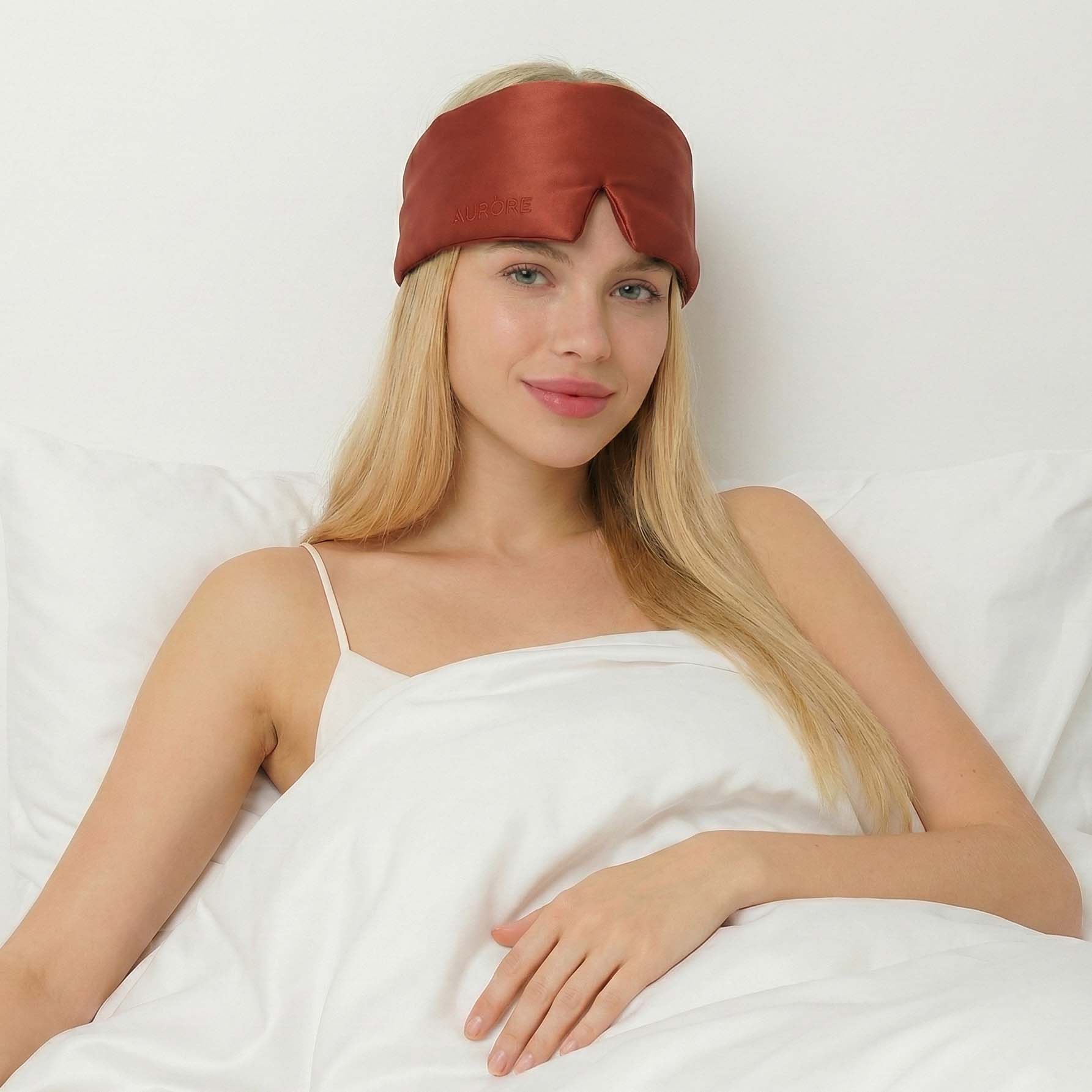 Mascherina per dormire in Seta di Gelso