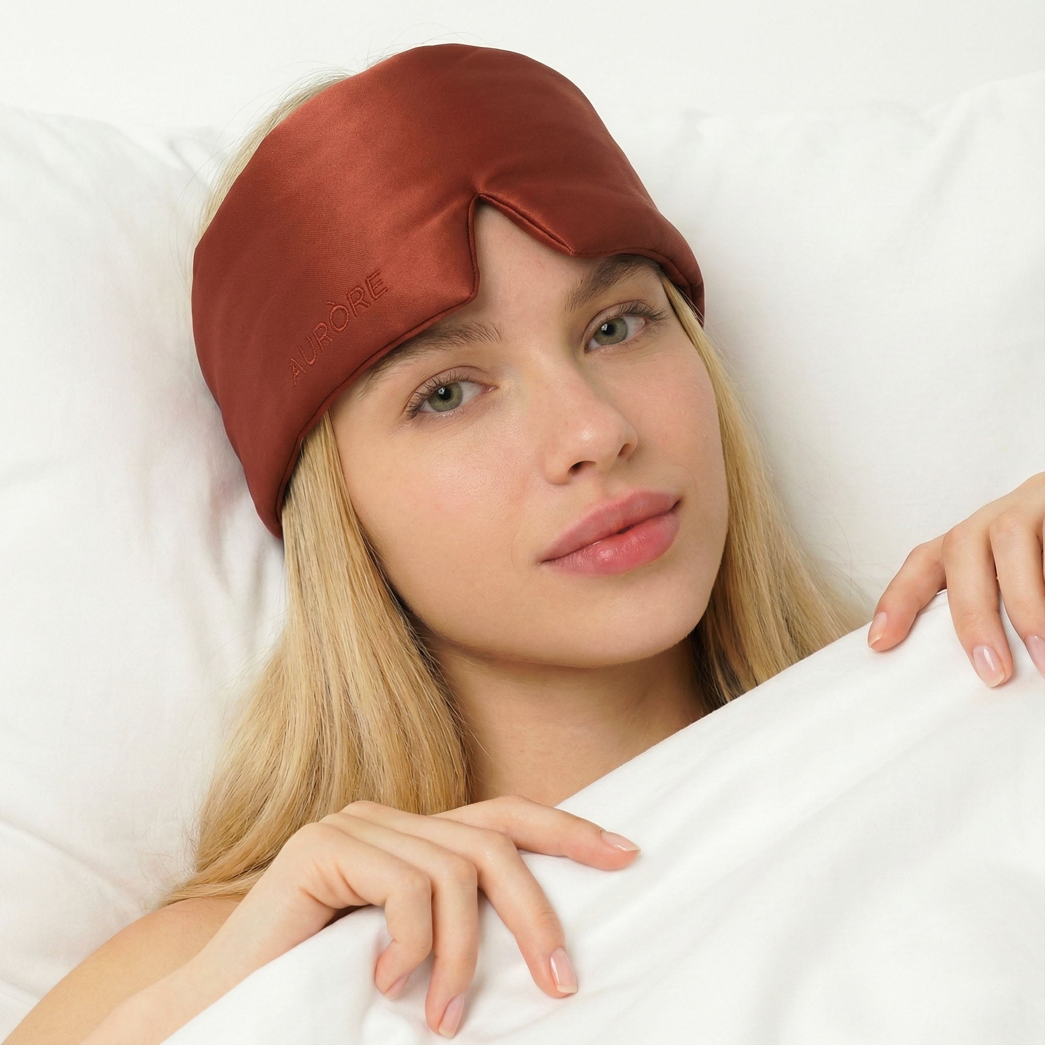 Mascherina per dormire in Seta di Gelso