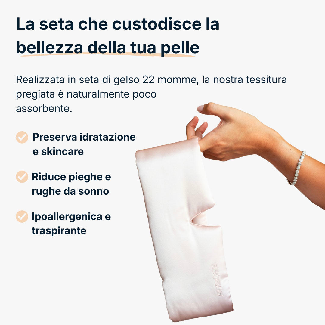 Deep Sleep Mask - Mascherina per dormire in Seta di Gelso
